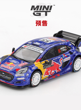 [Oseky]MINIGT 福特 Puma Rally1 55号 M Sport WRT 红牛 1176