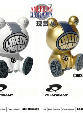 [Oseky]现货 American Diorama AD Liberty LB Kuma 100% 盲盒