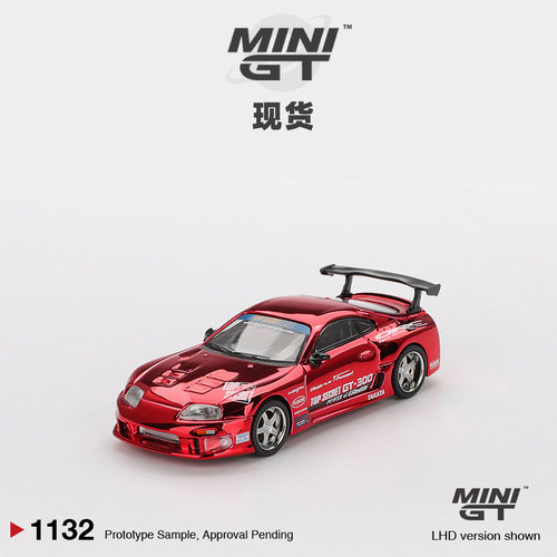 [Oseky]现货 MINIGT 丰田 速霸 Supra A80 Top Secret GT300 1132