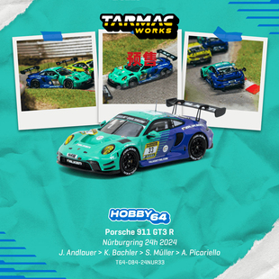 [Oseky]TarmacWorks TW 保时捷 Porsche 911 GT3 R 24h 2024