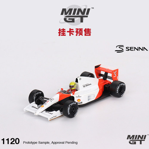 [Oseky]MINIGT 吸塑挂卡 迈凯伦 McLaren MP4/6 Senna 1991 1120