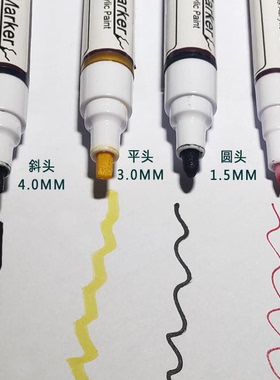 球鞋定制DIY画笔angelus马克笔手绘涂鸦笔皮革操作正确可防水