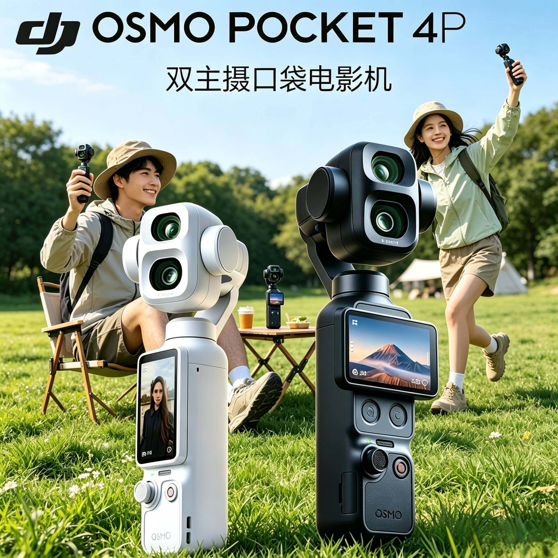 全新DJI/大疆osmo pocket4Pro/pocket4口袋相机官方运动旅游相机