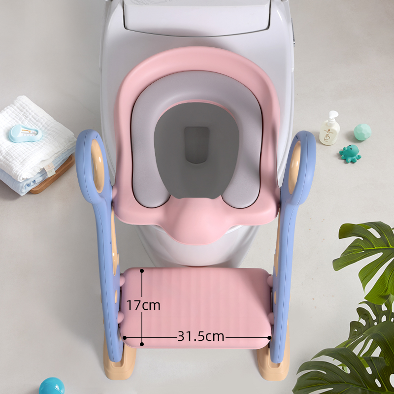 儿童马桶坐便器楼梯式折叠坐便圈