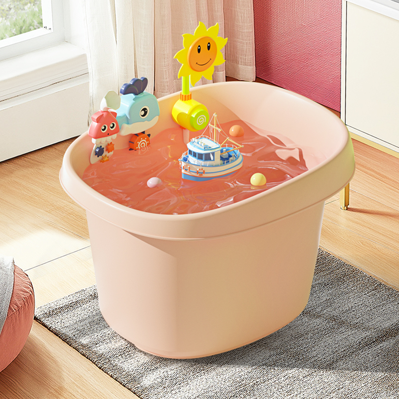 贝易宝贝0-5岁儿童泡澡洗澡桶