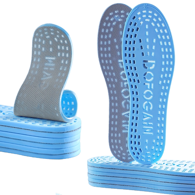 夏季冰凉感运动镂空透气鞋垫男女
