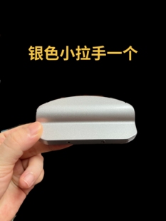 断桥窗户外开下悬窗小拉手推拉门把手上悬门窗手柄明装 不锈钢拉手