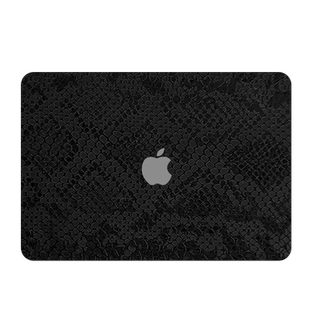 吉格士MacBookPro14/16电脑保护膜Air苹果蛇鳞贴纸3M简约13.3机身膜M4/M3配件贴膜15素皮膜笔记本商务适用于