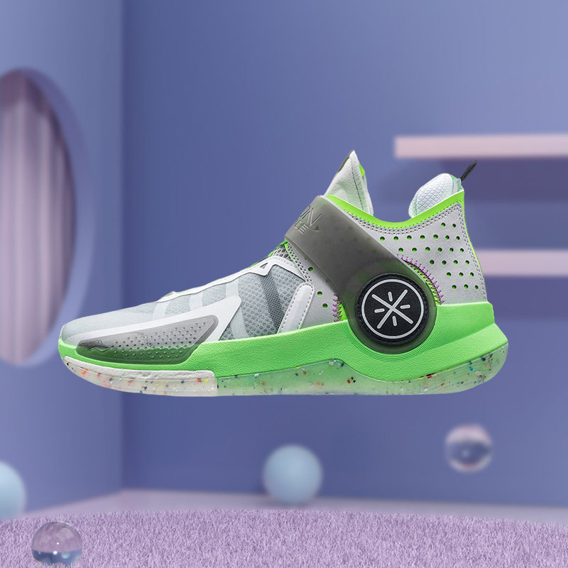 李宁男鞋秋季新款韦德裂变7缓震透气实战运动篮球鞋abpr025