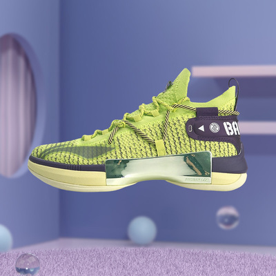 李宁正品运动闪击VI Premium男子减震中帮篮球专业比赛鞋ABAQ001