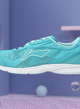 李宁正品女鞋休闲时尚款潮流百搭耐磨经典鞋健步跑步鞋ARBG020