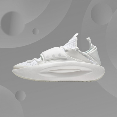 中国李宁正品新款走秀款男子云游一体织低帮运动休闲鞋 AZGS047