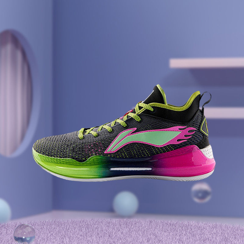 李宁 驭帅13low 42低帮男子减震耐磨回弹实战篮球鞋abaq013