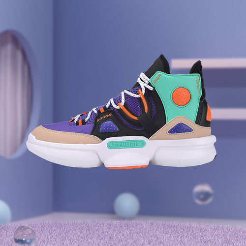 正品20春李宁重燃2.0运动时尚系列男休闲鞋AGBQ011