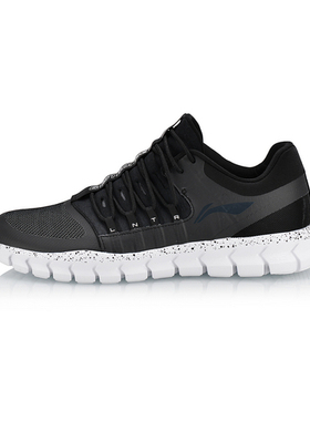 中国李宁男子灵活训练鞋运动鞋宽松透气网布速干男跑步鞋 AFHN019