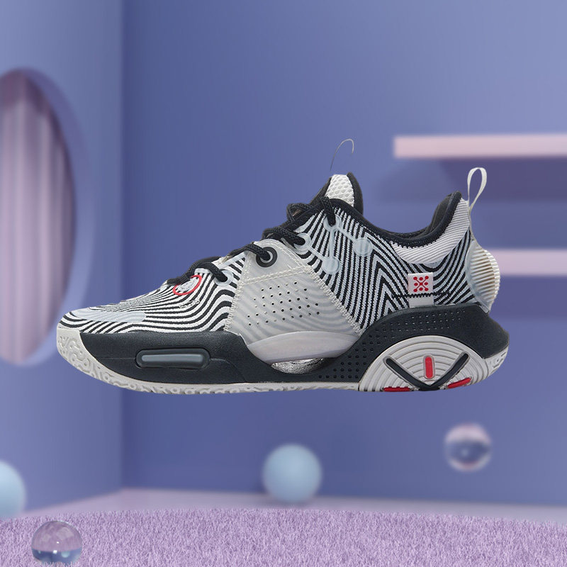 李宁正品韦德全城9棉花糖2k薰衣草无眠新款实战篮球鞋abar015