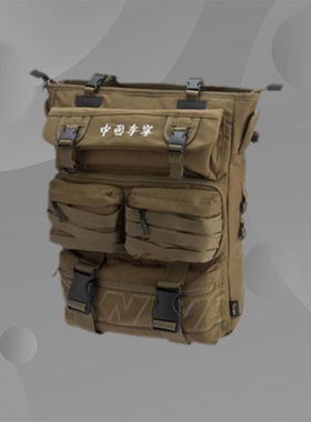 中国李宁 纽约时装周走秀款大容量拎包大挎包斜挎包单肩包ABLP102