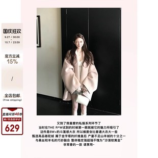 Row系斗篷大衣880G驼绒桑丝羊毛双面呢外套 娇姐YB定制 Skk Store