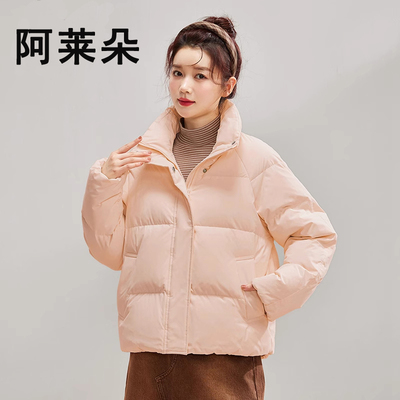 oversize面包服短款羽绒棉衣棉服女2025年新款潮秋冬季外套厚棉袄