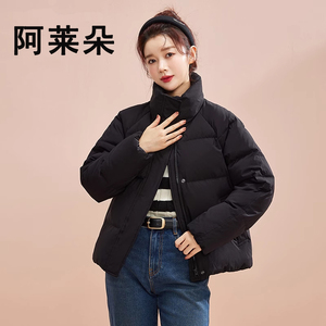 羽绒棉服女冬季2024新款宽松加厚棉衣外套秋冬短款棉袄面包服大码