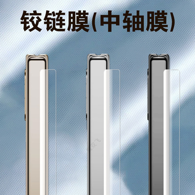 适用谷歌pixel10profold中轴膜pixel9pro贴fold手机铰链转轴侧边google贴膜googlepixel10边框背膜折叠屏保护