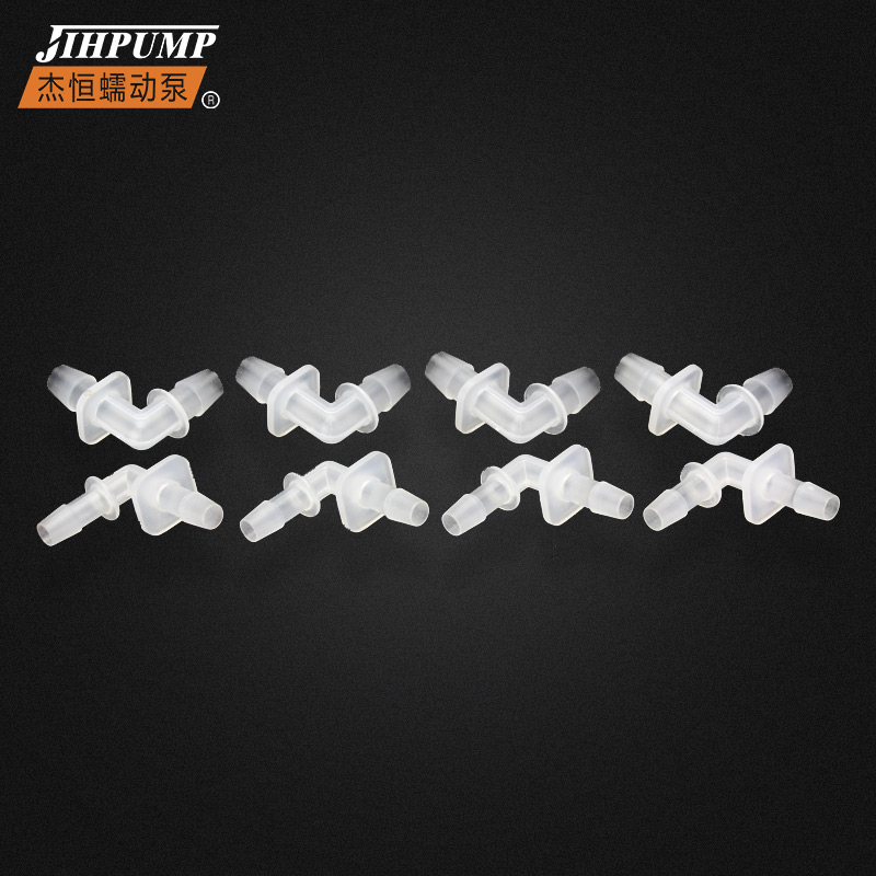 杰恒L型直角硅胶管软管接头