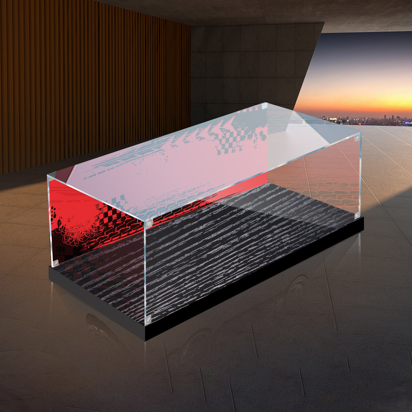 乐高42207法拉利SF-24F1展示盒