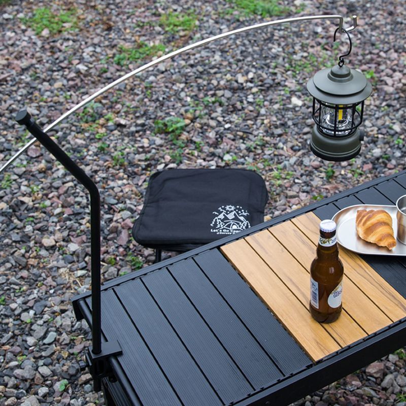 户外露营铝合金折叠灯架