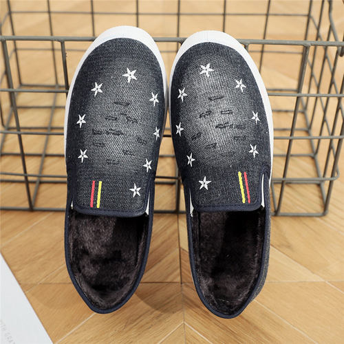 棉鞋女冬加绒休闲软底防滑妈妈鞋