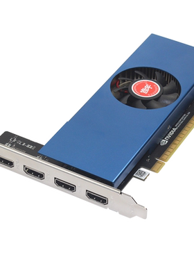 旌宇NVIDIA原生4HDMI多屏显卡