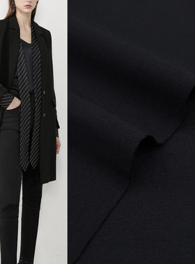 哥弟纹布料打鸡布秋冬加厚针织布罗马布四面弹连衣裙裤子服装面料