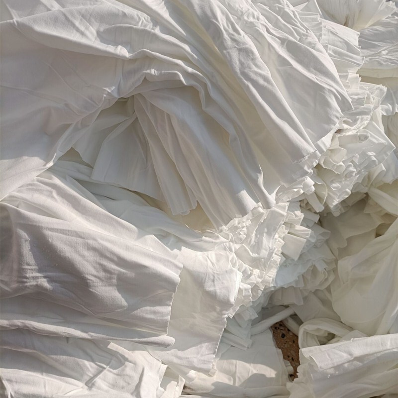 包邮擦机布棉质工业抹布吸油吸水不掉毛大块白色碎布擦拭机器化纤