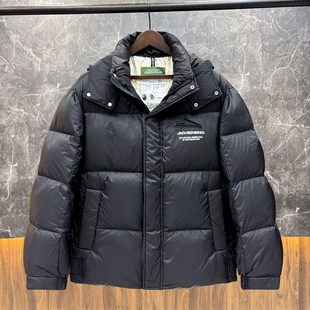 商场正品撤柜95白鹅绒羽绒服男士300克高充绒量外套男女同款加厚