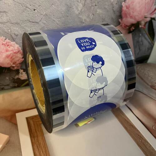 一卷3000张奶茶杯封口膜奶茶冷饮塑杯封杯膜豆浆粥90/95口径通用