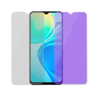 vivoy73t磨砂钢化膜VIVO Y73T磨砂膜全屏覆盖V2164PA手机膜抗蓝光voviy全包无指纹vovoy电竞专用屏幕玻璃保护