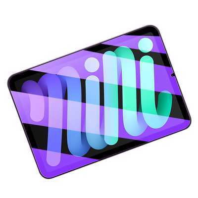 适用2021新款ipadmini6钢化膜8.3英寸平板电脑A2567屏幕贴膜苹果iPad Mini6代全屏抗蓝光A2569防爆玻璃保护膜