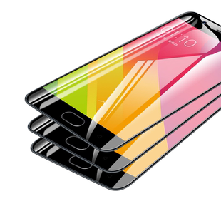 oppoa59钢化膜a59s全屏覆盖玻璃膜oppo a57t护眼护眼抗蓝光a57m手机屏幕贴膜oppoa59m高清无白边钢化保护前膜