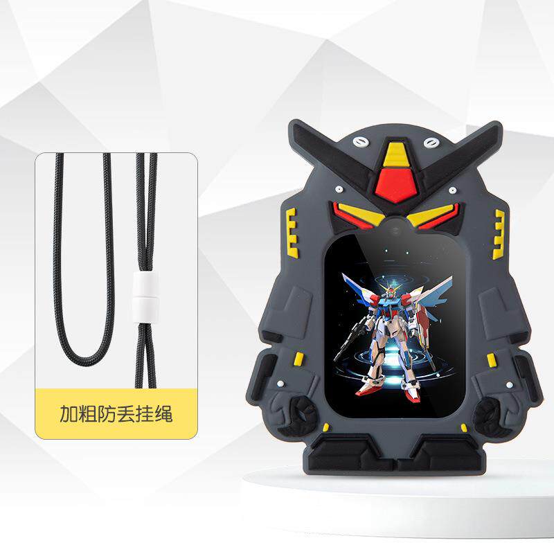 通用视频儿童电话手表硅胶挂脖套绳保护壳好记星联想迪士尼小霸王