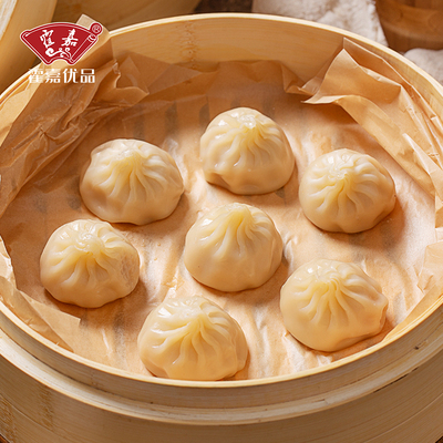 霍嘉速冻小笼包速食汤包加热即食早餐鲜肉包顺丰包邮