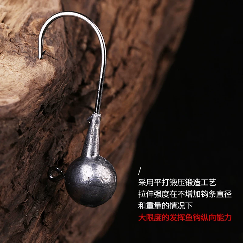 Крюковый набор крюков Luya bait lead -head с хвостом и мягкой наживкой для дальнего заброса, искусственная червя-like наживка с одним хвостом, для окуня, Bass, Bass,Bass, тряпичный хвост