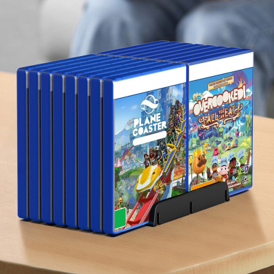 ps5 slim pro游戏碟片收纳支架XBOX光盘switch周边桌面CD盒