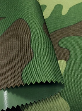 450D/600DPVC牛津布防水布料车棚/帐篷/防水迷彩布料箱包雨棚面料