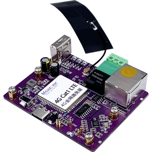 树莓派Zero 4G CAT1 LTE以太网扩展板 免驱RS485 Pi Zero W/WH/2W