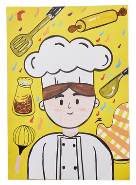幼儿园早教认知美术材料手工diy