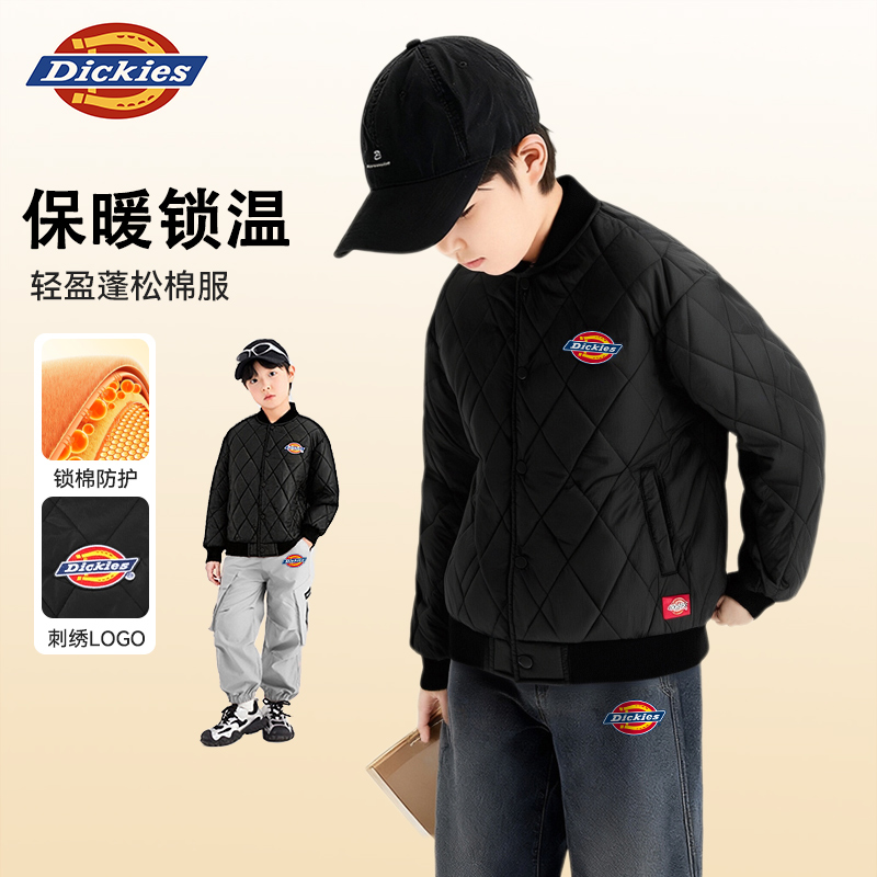 Dickies童装儿童加绒外套秋冬季