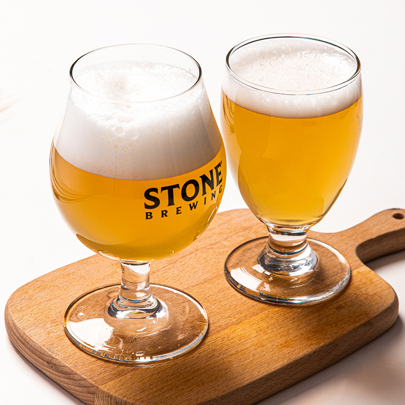 STONE美国巨石精酿啤酒杯IPA 大容量加厚创意网红个性扎啤杯精酿
