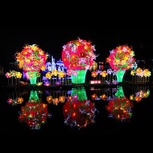 大型花灯制作水上乐园花灯大型花灯景观陈装灯光节造型灯装饰