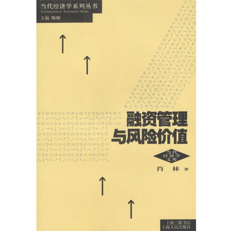 【正版】融资管理与风险价值【1本】 肖林
