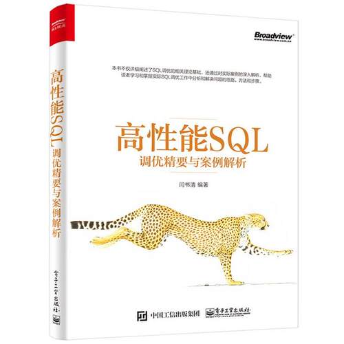 【正版书】 高性能SQL调优精要与案例解析 闫书清 电子工业出版社