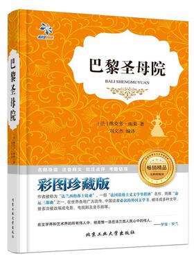 【正版书】 巴黎圣母院 (法)雨果　著,刘文杰　编译 北京工业大学出版社